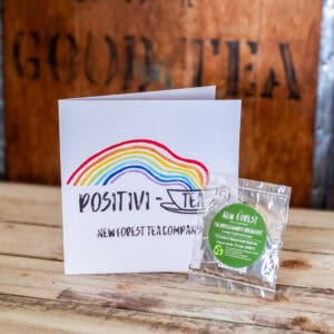 Positivi-tea Card by Shaun Stevens Art